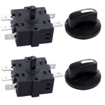 Taiss 2PCS Rotary Switch 125/250VAC 16A 4 Position 3 Universal Speed... New. Price: $13.24.
