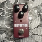 Kokko Distortion Guitar Effects Pedal With Tone Level Gain Controls Used. Price: $42.00.