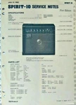 Roland SPIRIT-10 Guitar Amp Original Service Manual Schematics / Parts Book 1982 Used. Price: $39.99.