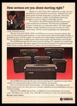 1980 Yamaha Amplifier JX50,JX 40, 30-ORIGINAL Vintage Print Ad Unspecified. Price: $9.95.
