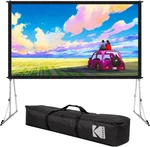 Kodak 120 Dual Projector Screen, Fast Fold Gray Front & Rear Projection New. Price: $542.99.