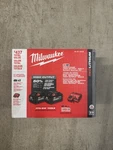 Milwaukee M18 48-59-1862S XC6.0 Ah 2X High Output Batteries Charger Starter Kit New. Price: $189.99.