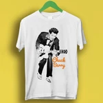 Chuck Berry Guitar Legend Rock N' Roll Retro Music Top Tee Shirt P1156 New. Price: $7.94.