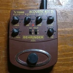 Behringer V-tone Acoustic ADI21 Modeler/driver Tested Working Used. Price: $45.00.
