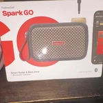 Positive Grid Spark Go Modeling Combo Guitar & Bass Amp Bluetooth Speaker Open. Price: $95.00.