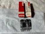 2 Rca 7868 Vacuum Tubes Amplifier Receivers Test 99% TV-7 Original Boxes 1969-70 Open. Price: $134.99.