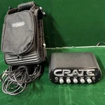 Crate Power Block CPB150 Stereo Guitar Amplifier With Soft Bag Case Tested Works Used. Price: $189.00.