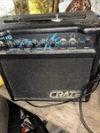 Crate GX-60 60W Guitar Amp, Usa 1991, 12 Spkr, Reverb, W/foot Switch, Man Used. Price: $40.00.