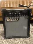 Ibanez IBZ10G Black Portable Rectangular 22W 120V 60HZ Effects Guitar Amp Used. Price: $50.00.