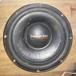 American Bass XFL1544 15IN 1000W Dual Voice Coil Non-enclosed Subwoofer Used. Price: $220.00.