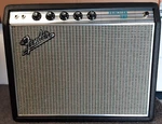 Vintage 1969 Fender Princeton Drip Edge, Blackline, Tube Combo Amp Used. Price: $2595.00.