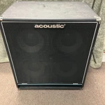 Acoustic B410C Classic 400W 4X10 Bass Speaker Cabinet Black Tested Used. Price: $299.95.