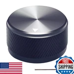 Mxuteuk Black Aluminum Alloy Potentiometer Control Knob Volume Audio Electric New. Price: $14.95.