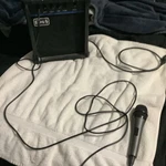 Rms -200 8-WATT Practice Guitar Amp W/microphone Used. Price: $50.00.