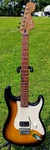 2025 Rich Guitar Myrtle Beach Mojo 'ratocaster' Partsocaster Two-tone New. Price: $349.00.