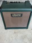 Crate Acoustic CA10 Amplifier Green *tested* No Handle *euc* Used. Price: $45.00.