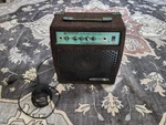 Fernandes Bass Amplifier Blue Sonic BS-15 Used. Price: $55.00.