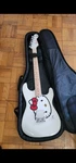 Fender Squier Hello Kitty Electric Guitar With Gig Bag White New. Price: $439.99.