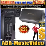 Headrush FRFR-108 Mkii 2,000-WATT X 8-INCH Powered Guitar Cabinet/ Year Warr New. Price: $299.00.