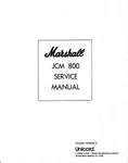Marshall JCM800 Series Service Manual And 2203-01 Owners New. Price: $25.58.