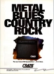 1993 Crate GT80 Amplifier Print Ad 1990'S Guitar FA.29 Used. Price: $16.99.