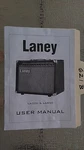 Laney LA30C LA65C Guitar Acoustic Amplifier Owner User Manual Pages Used. Price: $19.98.