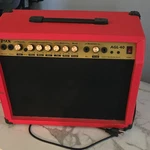 Lyxpro AGL-40 Combo Guitar Amplifier Red Solid State 40W 2-CHANNEL Electric Used. Price: $109.99.