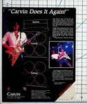 Vintage 1980S Carvin Guitar Amp Ad Craig Chaquico Jefferson Starship Ephemera Used. Price: $17.10.