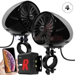 100W Amplifier Bluetooth Motorcycle Stereo Speakers Audio Music Fm Radio System Remanufactured. Price: $39.99.