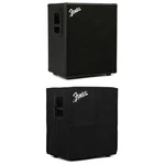 Fender Rumble 210 2X10" 700-WATT Bass Cabinet With Cover Black Grille New. Price: $579.98.