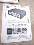 Original Sams Photofact 452/9- Ge PA-20 Audio 6L6 Amplifier W/ Preamp Like. Price: $7.90.