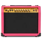 Lyxpro Electric Guitar Amplifier 40W Combo 8IN Speaker Eq Drive Delay Pink Open. Price: $115.99.