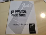 Spl 1272A Manual Fender Schematic Book Service Part Guitar Amp Lot Vtgqq Used. Price: $14.25.