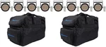 (8) Chauvet Dj Ezpar 64 Rgba Ils Rechargeable Led Wash Up-lights+bags New. Price: $1464.90.