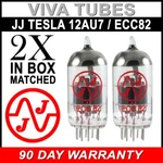 Brand New Gain Matched Pair (2) Jj Tesla Electronics 12AU7 / ECC82 Vacuum Tubes Unspecified. Price: $50.66.