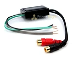 Speaker To 2 Rca Line Output Converter High Low New. Price: $10.95.