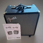 Fender Rumble Solid State Combo Bass Amplifier, 25W, 1 Speaker (excellent) Used. Price: $110.00.