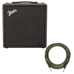 Fender Rumble LT25 Bass Amplifier Bundle W/ Joe Strummer Instrument Cable New. Price: $264.99.