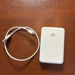 Kodak Step Instant Mobile Photo Printer Model RODMP20 White W/ Usb Cable Used. Price: $46.99.
