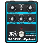 Peavey Bandit Supreme Teal Stripe Preamp Pedal Black New. Price: $199.99.