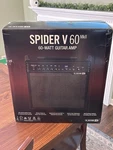 Line Spider V 60 Mkii Watt Modeling Amplifier W/built-in Effects New. Price: $275.00.