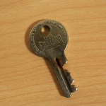 Vintage Excelsior Key # 151 Fits Many Fender & Gibson Guitar Cases - Saddle Bags Used. Price: $24.99.