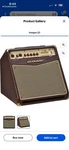 Acoustic A40 Combo 40W Solid State Bluetooth Guitar Amplifier 2 Channels Used. Price: $100.00.
