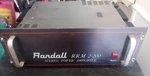 Randall Rrm 2-200 Power Amplifier Working Used. Price: $219.00.