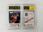 Julio Cesar Chavez 1991 Kayo Prototype Boxing Card #1 Graded Asg Nm A2. Price: $25.00.