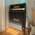Marshall Jcm 2000 Dual Super Lead Dsl Head & 1960 Cabinet 100W Tube Stack Used. Price: $1400.00.