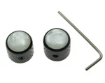 Dopro 2PCS Black With White Pearl Cap Guitar Dome Knobs For Tele New. Price: $21.46.