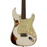 Fender Cs Le '62 Stratocaster Heavy Relic Guitar Olym White/sunburst 19788182 Rf Good. Price: $4760.00.