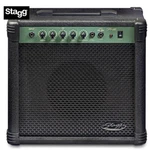 Stagg Watts 20-BA Deluxe Bass Guitar Amp With 8" Speaker + Medal Grille New. Price: $219.99.