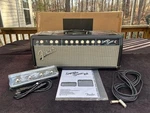 Fender Super-sonic 22-WATT Tube Head Black W/ Cover And Foot Switch Open. Price: $999.00.